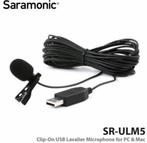 Saramonic - USB Mic Microfoon voor Mac en PC 2-Meter kabel, Muziek en Instrumenten, Microfoons, Nieuw, Ophalen of Verzenden, H