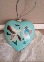 ANTIEKE MIJN EERSTE GLAZEN KERST HANGER VOOR JONGEN 3EURO ZI, Diversen, Kerst, Ophalen of Verzenden