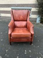 Schaapsleren Bendic fauteuil, Huis en Inrichting, Fauteuils, Ophalen of Verzenden, Zo goed als nieuw, 75 tot 100 cm, 50 tot 75 cm