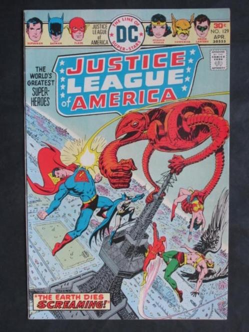 Justice League Of America (1960 serie) #129 DC 1976, Boeken, Strips | Comics, Zo goed als nieuw, Eén comic, Amerika, Verzenden
