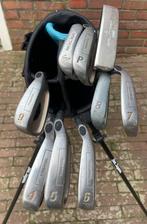Heren golfset standaard rechtshandig titanstyle standbag, Sport en Fitness, Golf, Ophalen of Verzenden, Zo goed als nieuw, Set