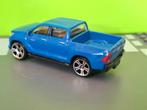 Majorette 292k - Toyota Hilux Revo [blauw] 1/58, Ophalen of Verzenden, Gebruikt, Auto