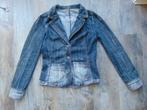 FishBone spijkerjas blauw jas maat M spijkerjasje, Maat 38/40 (M), Blauw, New Yorker, Ophalen of Verzenden