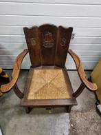 wapenstoel ZEELAND eikenhout, Ophalen of Verzenden