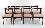 8 tot 20 vintage stoelen Ole Wanscher Danish dining chairs, Huis en Inrichting, Overige materialen, Gebruikt, Overige kleuren