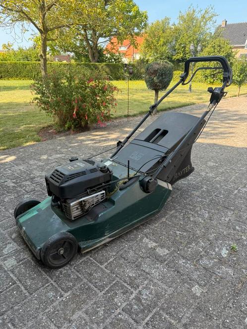 Hayter Harrier 48, Tuin en Terras, Grasmaaiers, Gebruikt, Benzine-grasmaaier, 40 t/m 49 cm, Cirkelmaaier, Opvangzak, Ophalen