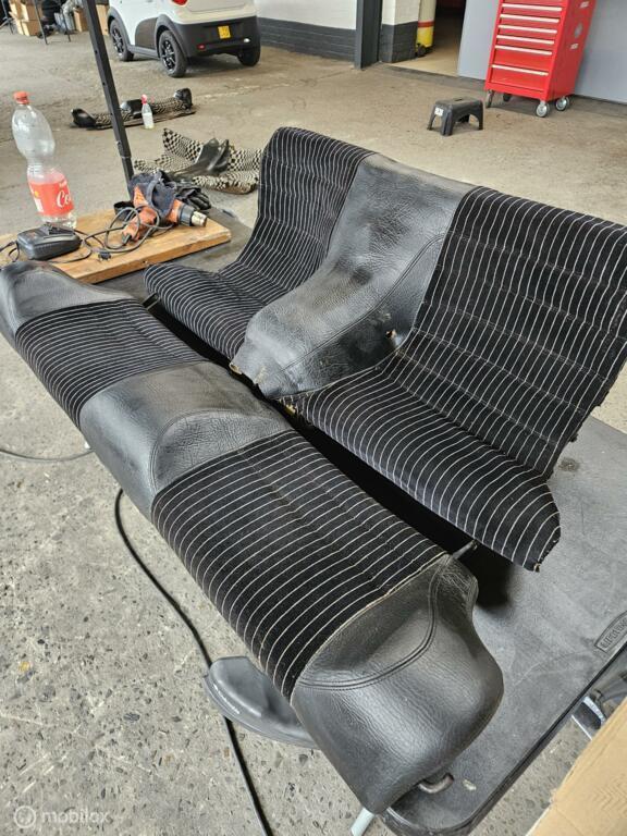 Achterbank zwart krijtstreep Porsche 924 & 944/ 944TII, Auto-onderdelen, Interieur en Bekleding, Porsche, Gebruikt, Ophalen of Verzenden