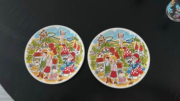 Blond Amsterdam ontbijtbordjes Efteling beschikbaar voor biedingen