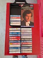 32 cassettebandjes klassieke muziek, Cd's en Dvd's, Cassettebandjes, Gebruikt, Klassiek, Ophalen of Verzenden, Met bewaardoos, rek of koffer