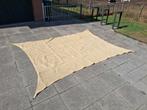 Schaduwdoek zand-beige 2,5x3,5mtr, Ophalen of Verzenden, Zo goed als nieuw