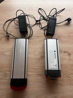 Twee accu's voor elektrische fiets, Ophalen of Verzenden, Gebruikt