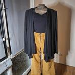 ZGAN Steps antracietgrijze tricotvest XL, Kleding | Dames, Truien en Vesten, Maat 42/44 (L), Ophalen of Verzenden, Zo goed als nieuw