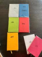 Notitieboekjes grijs, blauw,  limegroen, rood en geel, Ophalen of Verzenden, Nieuw, A5