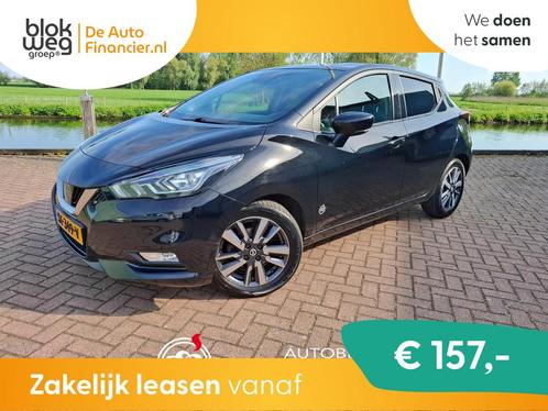 Nissan Micra 0.9 IG-T N-Connecta Clima Cruise N € 9.450,00, Auto's, Nissan, Bedrijf, Lease, Financial lease, Micra, ABS, Achteruitrijcamera
