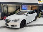 Opel Insignia 2.0 T Sport AUT|220PK|Schuifdak|Memory|Leder|S, Auto's, Gebruikt, Zwart, 4 cilinders, Wit