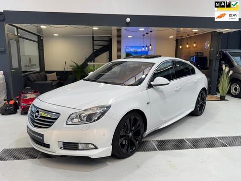 Opel Insignia 2.0 T Sport AUT|220PK|Schuifdak|Memory|Leder|S, Auto's, Opel, Bedrijf, Te koop, Insignia, ABS, Airbags, Airconditioning
