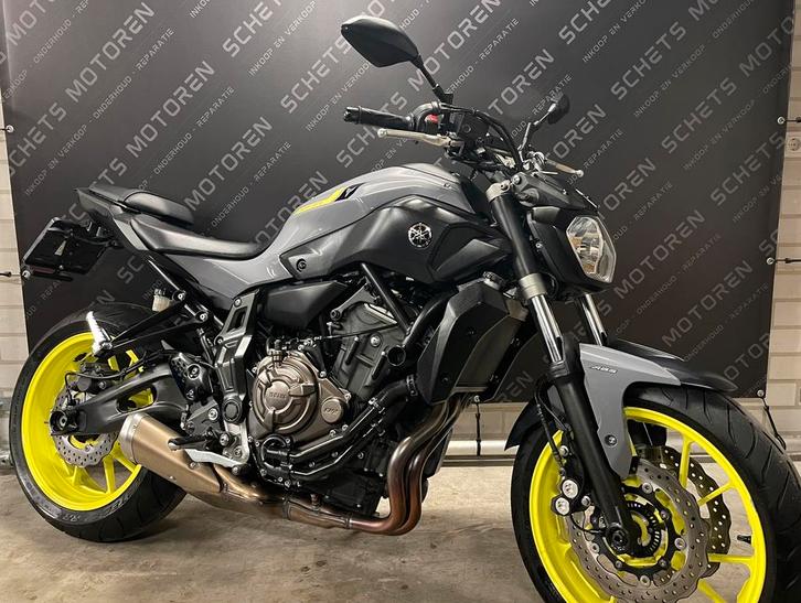 Yamaha MT07 2016 ABS | Nardo Grey | Uitstekend Onderhouden!, Motoren, Motoren | Yamaha, Bedrijf, Naked bike, meer dan 35 kW, 2 cilinders