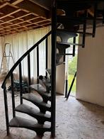 Houten wenteltrap, Doe-het-zelf en Verbouw, Ladders en Trappen, Ophalen, Gebruikt, Trap, 2 tot 4 meter