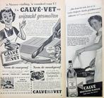 27 vintage reclames advertenties Calve producten 55-81 Calvé, Verzenden, Gebruikt