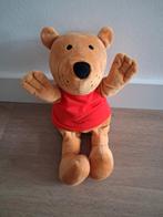 Knuffel beer handpop van Kikker Max Velthuijs L307, Kinderen en Baby's, Speelgoed | Knuffels en Pluche, Ophalen of Verzenden, Zo goed als nieuw