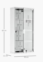 Nieuw RVS Medicijnkastje met Slot, ....., ....., ....., Nieuw