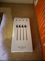 Smeg Latte lepels, Huis en Inrichting, Keuken | Bestek, Ophalen of Verzenden, Zo goed als nieuw, Rvs of Chroom