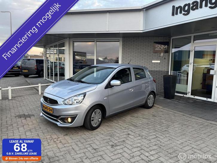 Mitsubishi Space Star 1.0 Cool+, Auto's, Mitsubishi, Bedrijf, Te koop, Space Star, ABS, Airbags, Airconditioning, Alarm, Boordcomputer