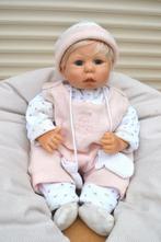 Mooie Zapf Reborn baby pop MONA NR 7887, Verzamelen, Poppen, Ophalen of Verzenden, Zo goed als nieuw, Babypop