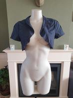 Vera Mont schitterend blauw jasje bolero S 36 Gratis Verz. !, Zo goed als nieuw, Jasje, Vera Mont, Maat 36 (S)