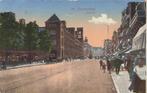 Amsterdam, Damrak  1925, Verzamelen, Ansichtkaarten | Nederland, Ophalen of Verzenden, 1920 tot 1940, Gelopen, Noord-Holland