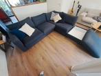 Ikea Vimle hoekbank donker blauw, Huis en Inrichting, Ophalen, Gebruikt