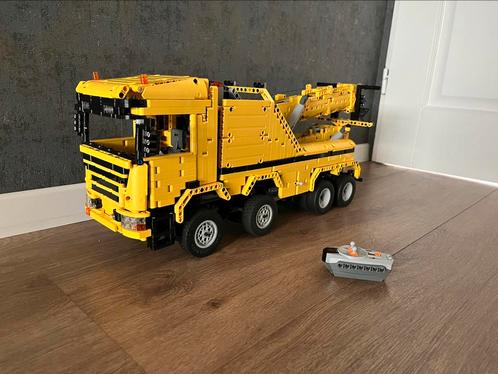 Lego technic moc rc Scania sleepwagen / tow truck, Kinderen en Baby's, Speelgoed | Duplo en Lego, Zo goed als nieuw, Lego, Ophalen of Verzenden