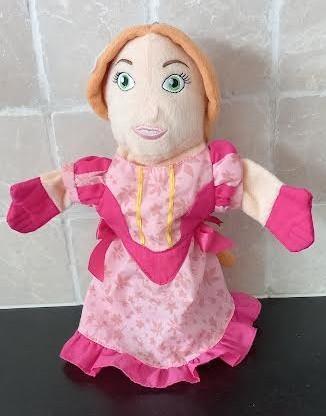 Handpop princess sprookjesbos, Verzamelen, Efteling, Zo goed als nieuw, Beeldje of Poppetje, Ophalen of Verzenden