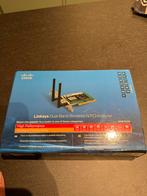 Cisco /-Linksys Dual Band - PCI Adapter, Ophalen of Verzenden, Zo goed als nieuw, Intern, Cisco