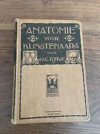 Anatomie voor kunstenaars, Boeken, Gelezen, Ophalen of Verzenden, Jac. Rykse, Schilder- en Tekenkunst