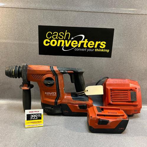 Hilti TE6-a22 | accuboor | 2 accu's en lader | 377532, Doe-het-zelf en Verbouw, Gereedschap | Boormachines, Gebruikt, Boormachine