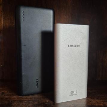 Anker Powercore 26800 + Samsung Fast Charge 10000 powerbanks beschikbaar voor biedingen