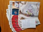 Borduurpatroon met letters compleet met garen, Ophalen, Zo goed als nieuw, Patroon