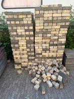 Gratis waalformaat betonklinkers + krat bier naar keuze, Tuin en Terras, Ophalen, Gebruikt, Klinkers, 5 tot 10 m²