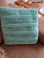 2 kussens ibiza turquoise blauw kleedje badmat turquoise, Huis en Inrichting, Woonaccessoires | Kussens, Ophalen of Verzenden