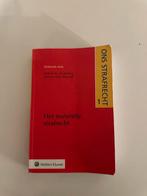 Ons Strafrecht 1 - Materieel Strafrecht, Boeken, Ophalen of Verzenden, Alpha, Gelezen, WO