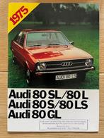 Audi 80 autofolder 1975 brochure, Boeken, Auto's | Folders en Tijdschriften, Audi, Gelezen, Ophalen of Verzenden