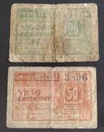Belcele/Belsele: 25+50 centiemen 1917 (noodgeld), Verzenden, Setje