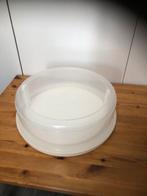 Taartdoos met deksel en taartlift 30cm sunware, Ophalen of Verzenden, Gebruikt