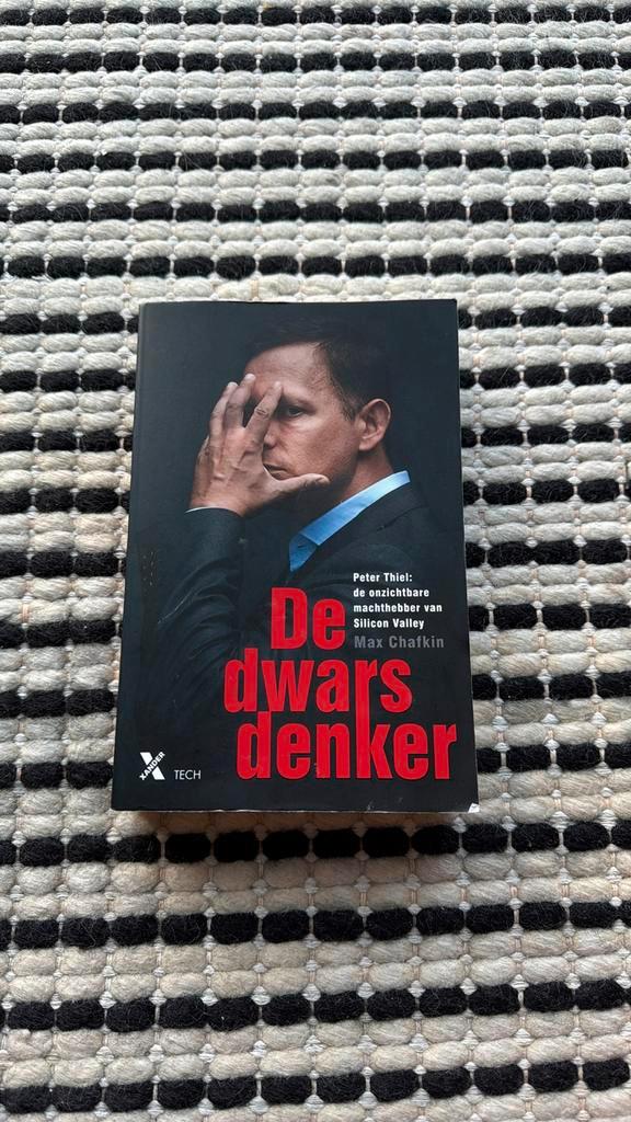 Max Chafkin - De dwarsdenker, Boeken, Overige Boeken, Zo goed als nieuw, Ophalen of Verzenden