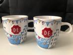 DE koffiekopjes 2 stuks, Huis en Inrichting, Keuken | Servies, Ophalen of Verzenden, Zo goed als nieuw, Overige stijlen, Kop(pen) en/of Schotel(s)
