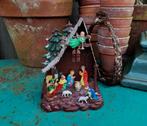 Vintage kerststal originele jaren 50-60 kunststof 15h Miekje, Diversen, ., Ophalen of Verzenden, Zo goed als nieuw, .