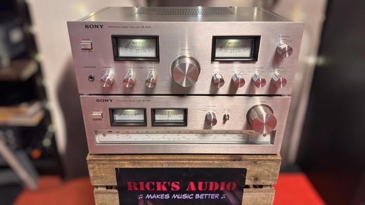 Sony TA-F4A / ST-A3L | VINTAGE TOP SET | GARANTIE | VU METER, Audio, Tv en Foto, Stereo-sets, Refurbished, Tuner of Radio, Sony