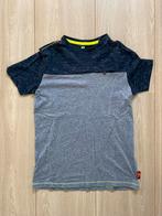 Grijs met Donkerblauw T-Shirt, Kinderen en Baby's, Kinderkleding | Maat 164, Jongen, Zo goed als nieuw, Shirt of Longsleeve, Verzenden