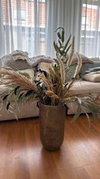 Droogbloemen inclusief vaas twv 150 euro, Ophalen, Nieuw, Binnen